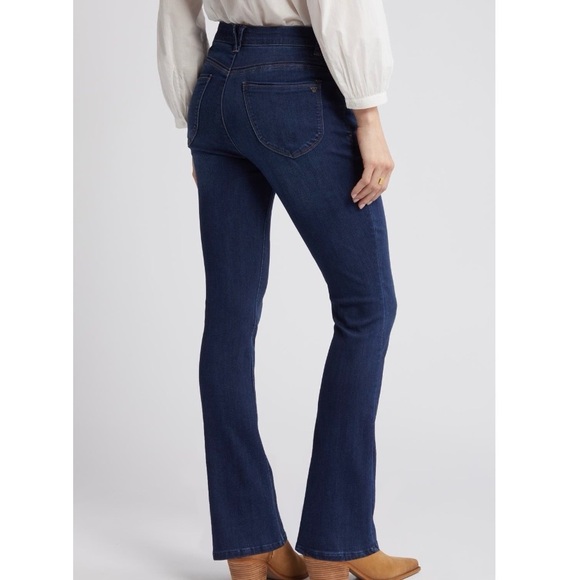 NEW Wit & Wisdom Jeans Itty Bitty Bootcut High Rise Ab Solution Stretch Blue 4 - Picture 3 of 11